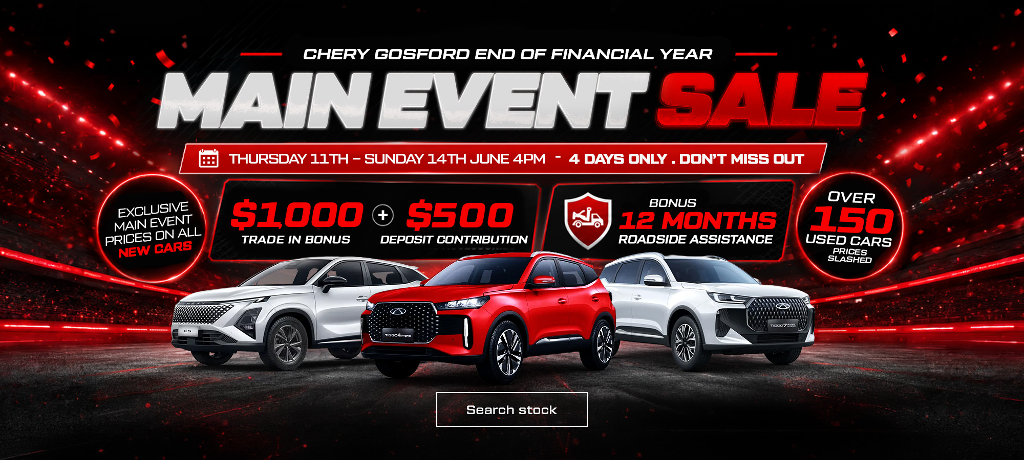 CheryGosford EOFY Sale Hp